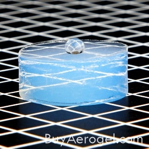 Hydrophobic Silica Aerogel Disc from Aerogel Technologies