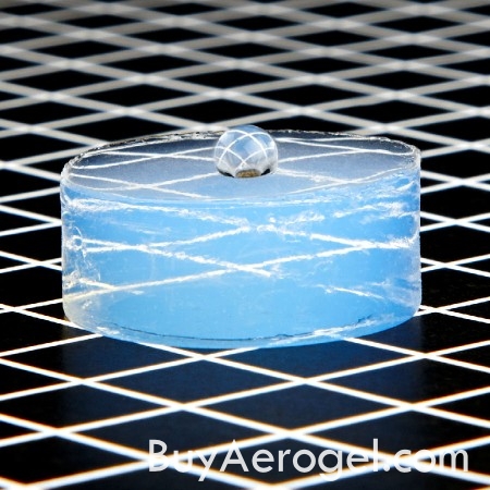 Hydrophobic Silica Aerogel Disc from Aerogel Technologies